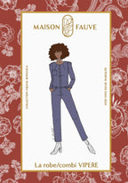 'Vipere' jumpsuit symønster