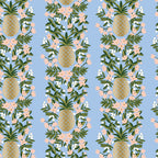 Pineapple Stripe - bomuldsstof | Rifle Paper Co.