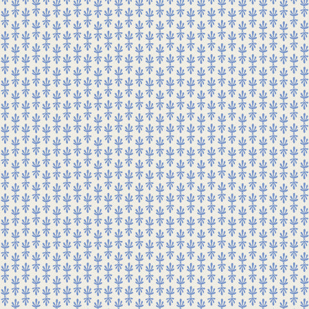'Camont Petal Blue' Bomuld