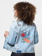 Stevie - symønster til denim jakke (str. 32-44) | Style Arc