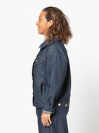 Stevie - symønster til denim jakke (str. 32-44) | Style Arc