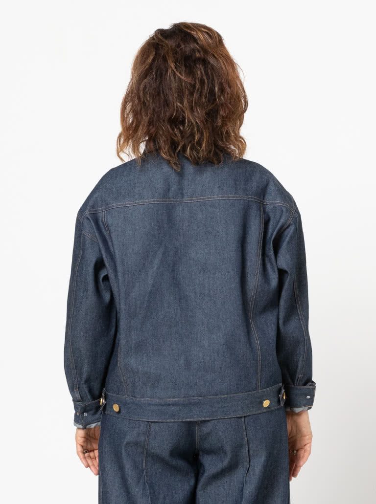Stevie - symønster til denim jakke (str. 32-44) | Style Arc