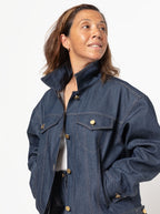 Stevie - symønster til denim jakke (str. 32-44) | Style Arc