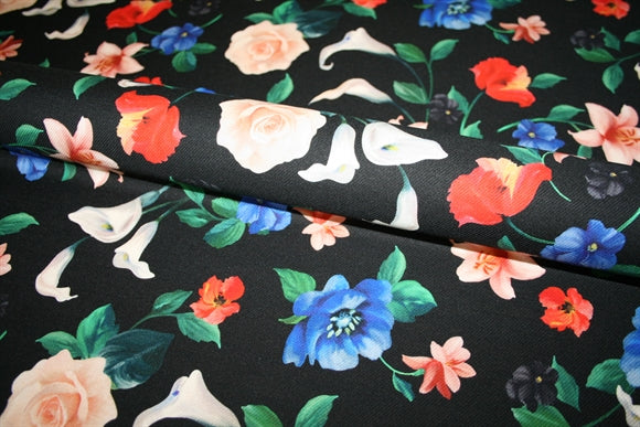 'Lana Fiori' Uld Twill