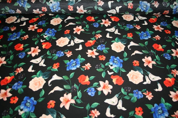 'Lana Fiori' Uld Twill