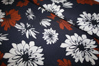 'Rusty Flowers' Viscose