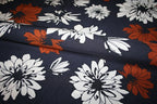 'Rusty Flowers' Viscose