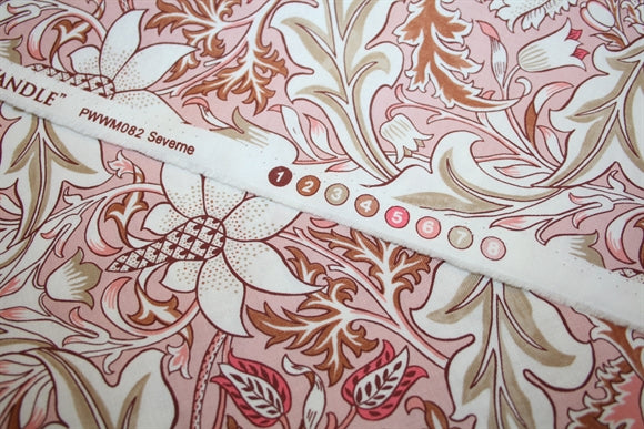 William Morris 'Severne Coral' Bomuld