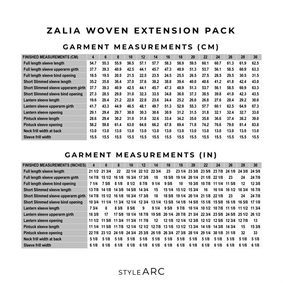 'Zalia Extension Pack' (S)