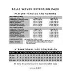 'Zalia Extension Pack' (S)