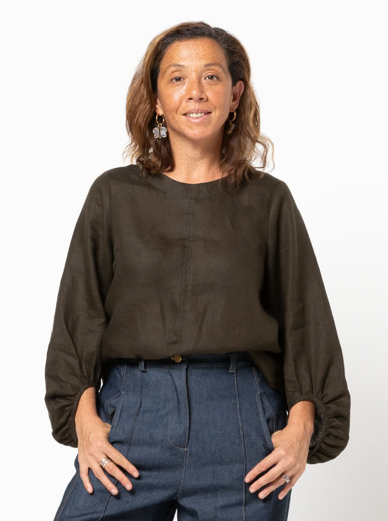 'Zalia' bluse og kjole symønster (str. 32-44)